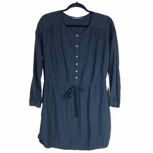 Abercrombie & Fitch Navy Viscose Dress